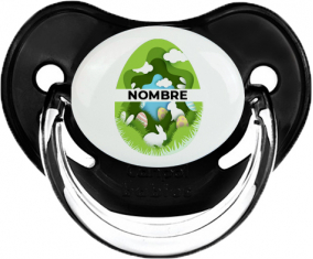 Diseño-11 Huevo de Pascua con nombre: Chupete Fisiológica