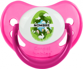 Diseño-11 Huevo de Pascua con nombre: Chupete Fisiológica