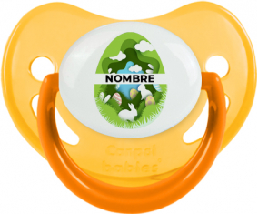 Diseño-11 Huevo de Pascua con nombre: Chupete Fisiológica