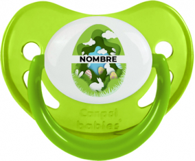 Diseño-11 Huevo de Pascua con nombre: Chupete Fisiológica