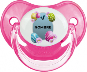 Diseño-12 Huevo de Pascua con Nombre: Chupete Fisiológica