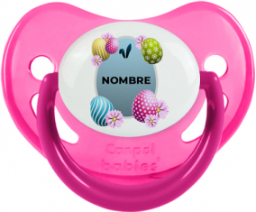 Diseño-12 Huevo de Pascua con Nombre: Chupete Fisiológica