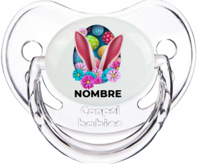 Diseño-13 Huevo de Pascua con Nombre: Chupete Fisiológica