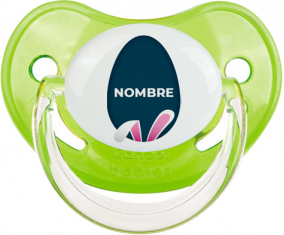 Diseño-17 Huevo de Pascua con nombre: Chupete Fisiológica
