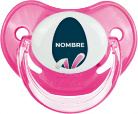 Diseño-17 Huevo de Pascua con nombre: Chupete Fisiológica