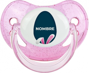 Diseño-17 Huevo de Pascua con nombre: Chupete Fisiológica
