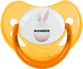 Diseño-18 Huevo de Pascua con Nombre: Chupete Fisiológica