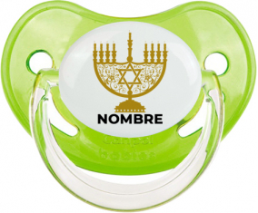 Judaísmo: Hanukkah diseño-1: Chupete Fisiológica