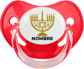 Judaísmo: Hanukkah diseño-1: Chupete Fisiológica