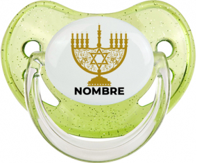 Judaísmo: Hanukkah diseño-1: Chupete Fisiológica