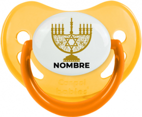 Judaísmo: Hanukkah diseño-1: Chupete Fisiológica