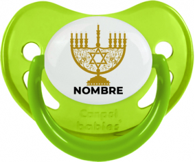 Judaísmo: Hanukkah diseño-1: Chupete Fisiológica