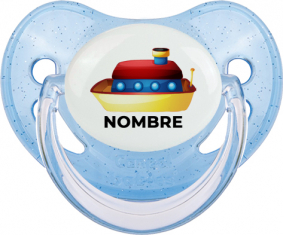 Juguetes de juguete Diseño de barco-1 con nombre: Chupete fisiológica