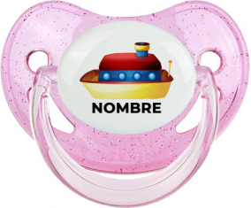 Juguetes de juguete Diseño de barco-1 con nombre: Chupete fisiológica