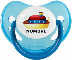 Juguetes de juguete Diseño de barco-1 con nombre: Chupete fisiológica