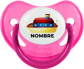 Juguetes de juguete Diseño de barco-1 con nombre: Chupete fisiológica