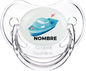 Juguetes de juguete Diseño de barco-3 con nombre: Chupete fisiológica