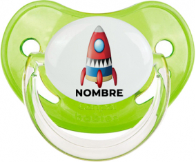 Juguetes de juguete Rocket con nombre: Chupete fisiológica