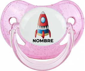 Juguetes de juguete Rocket con nombre: Chupete fisiológica
