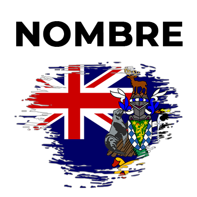 Efecto cepillo de bandera Georgia del Sur e Islas Sandwich del Sur, ideal para artículos de bebé. Descubre más en chupete-bebe.c