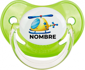 Juguetes de juguete Diseño de helicóptero-1 con nombre: Chupete fisiológica