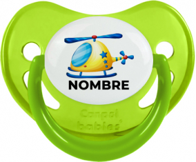 Juguetes de juguete Diseño de helicóptero-1 con nombre: Chupete fisiológica