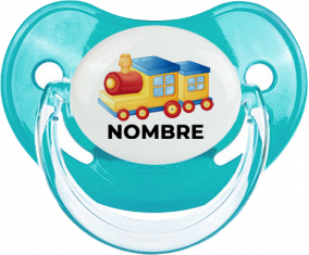 Juguetes de juguete Train diseño-1 con nombre: Chupete fisiológica personnalisée