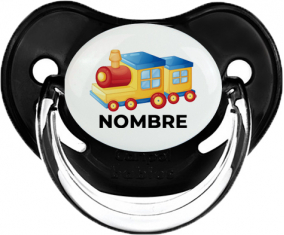 Juguetes de juguete Train diseño-1 con nombre: Chupete fisiológica