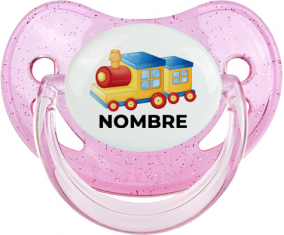 Juguetes de juguete Train diseño-1 con nombre: Chupete fisiológica