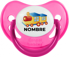 Juguetes de juguete Train diseño-1 con nombre: Chupete fisiológica