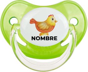 Juguetes de juguete Gallina con nombre: Chupete Fisiológica