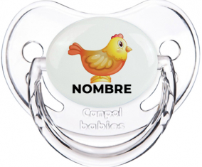 Juguetes de juguete Gallina con nombre: Chupete Fisiológica