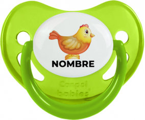 Juguetes de juguete Gallina con nombre: Chupete Fisiológica