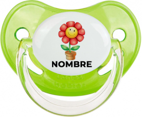 Juguetes de juguete Flor con nombre: Chupete fisiológica