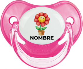 Juguetes de juguete Flor con nombre: Chupete fisiológica