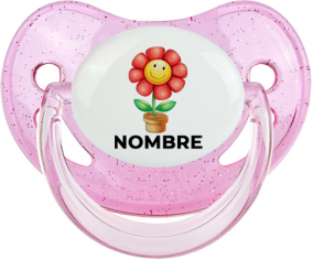 Juguetes de juguete Flor con nombre: Chupete fisiológica
