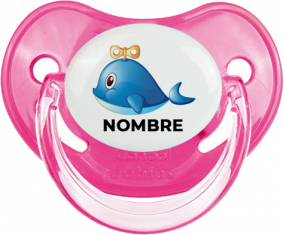 Juguetes de juguete Delfín con nombre: Chupete fisiológica