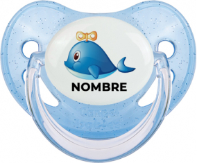 Juguetes de juguete Delfín con nombre: Chupete fisiológica