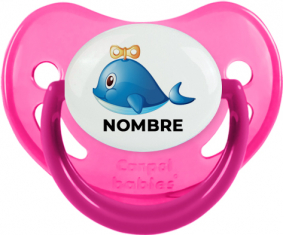 Juguetes de juguete Delfín con nombre: Chupete fisiológica