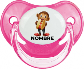 Juguetes de juguete mono con nombre: Chupete fisiológica