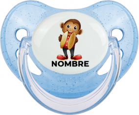 Juguetes de juguete mono con nombre: Chupete fisiológica