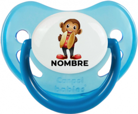 Juguetes de juguete mono con nombre: Chupete fisiológica