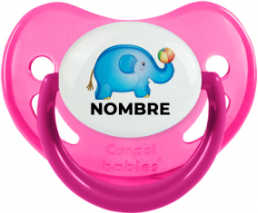 Juguetes de juguete elefante con nombre: Chupete fisiológica