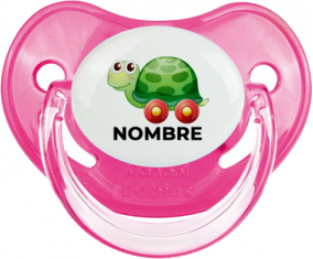 Juguetes de juguete tortuga con ruedas con nombre: Chupete fisiológica