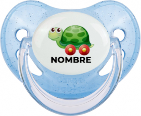 Juguetes de juguete tortuga con ruedas con nombre: Chupete fisiológica
