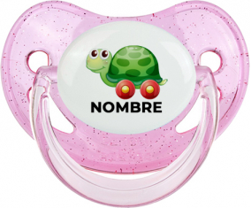 Juguetes de juguete tortuga con ruedas con nombre: Chupete fisiológica