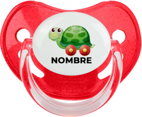 Juguetes de juguete tortuga con ruedas con nombre: Chupete fisiológica