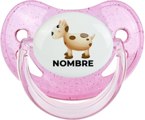 Juguetes de juguete vaca con nombre: Chupete fisiológica