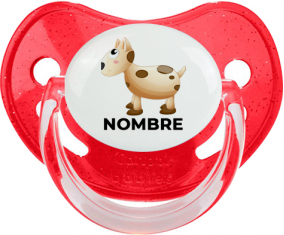 Juguetes de juguete vaca con nombre: Chupete fisiológica