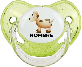 Juguetes de juguete vaca con nombre: Chupete fisiológica